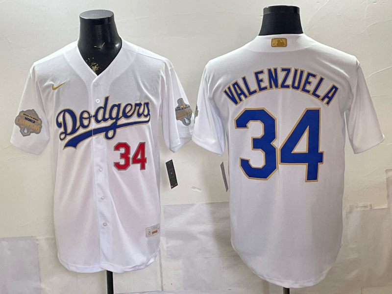 Men Los Angeles Dodgers #34 Valenzuela Game 2026 Nike MLB Jersey 0401004